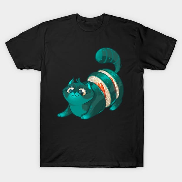Sushi Cat T-Shirt by Claire Lin